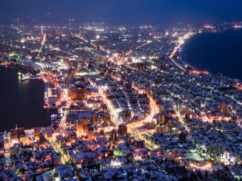 Hotel Wbf Hakodate Watatsuminoyu - Hot Spring Bagian luar foto